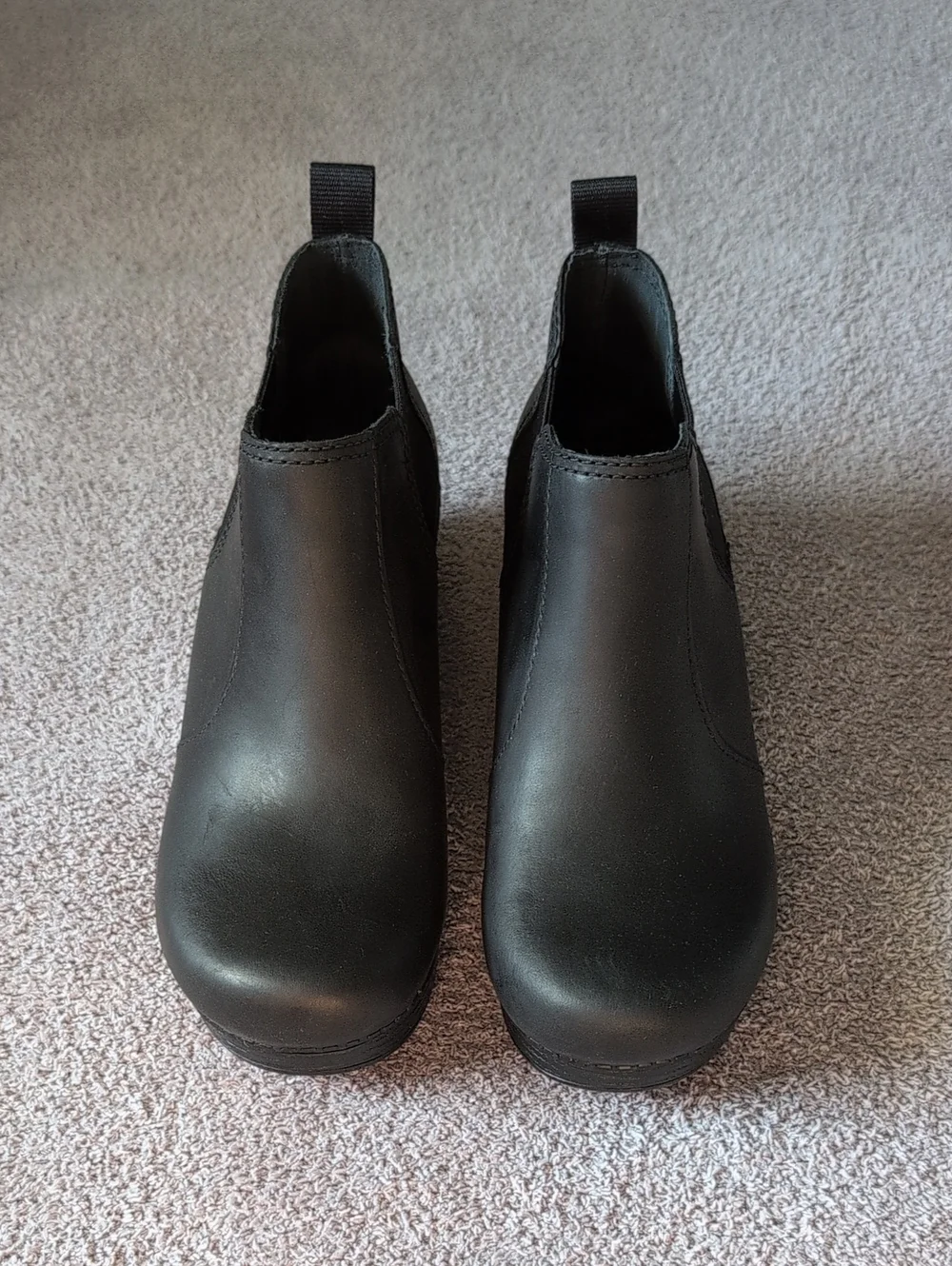 NWOT Dansko Black Frankie Chelsea-Style Ankle Booties Size 37